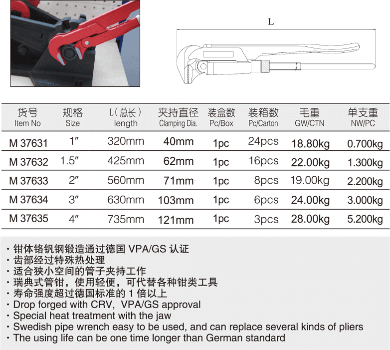 工業(yè)級(jí)90°鷹嘴鉗(圖1)