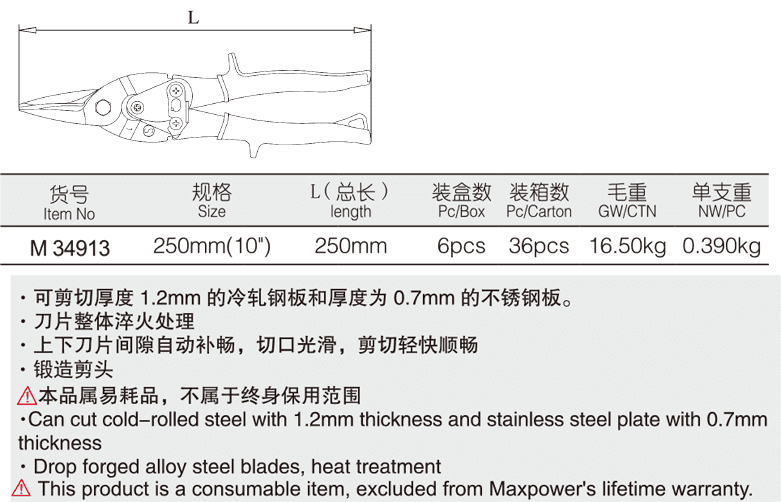 直切航空剪(圖1)