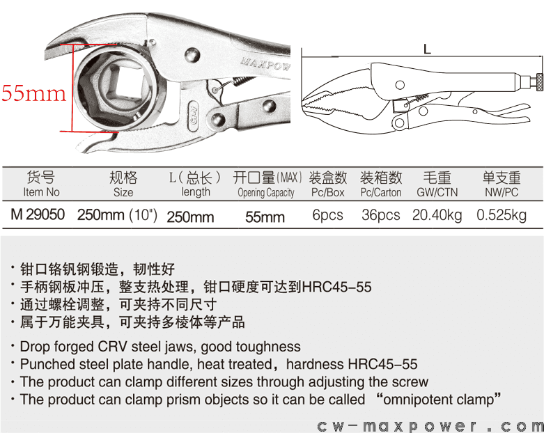 超大鱷魚嘴大力鉗(圖1)